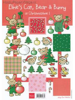 Beer, Kat en Konijn kerst,...