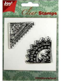 Clear Stempel - Kerst rand,...