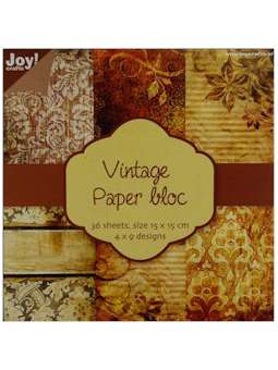 Vintage papier, bloc