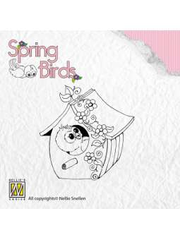 Spring-birds "My birdhouse"...