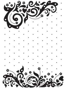 Embossing folder Vintasia...