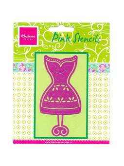 PK9003 Borduurstencil Dress