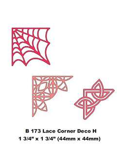 Doily Mal B173 Lace Corner...