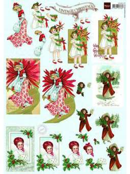 Kerst vintage, Knipvel