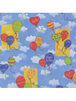 Lucht ballons, scrappapier