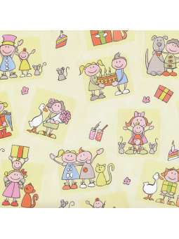 Verjaardag feest, scrappapier