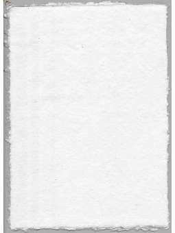 monster Omgeving heden Wit Kaart katoenpapier met scheprand, 200 grams 22x16 cm (A5)