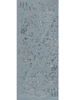 Kerst motieven Zilver