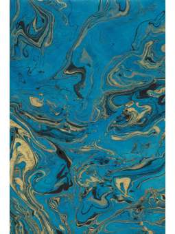 Turkoois Lokta, met de hand...