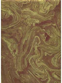 Bruin/goud Lokta, met de...