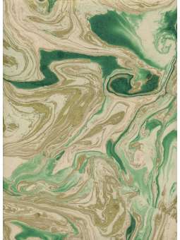 Groen/goud Lokta, met de...