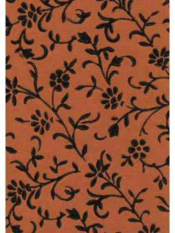 Zwart fluwelen bloemen met...