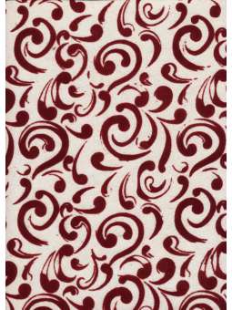 Bordeaux fluwelen wervelen...