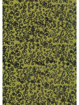 Olijfgroen fluwelen...