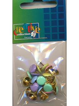 Pastel rond brads/splitpennen