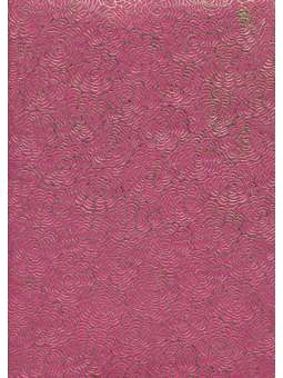 Gouden metallic rozen op roze