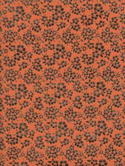 Gouden metallic bloemen op...