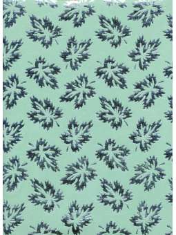 Zilver metallic bladeren op...