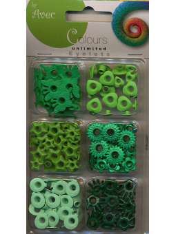 Eyelet, Groen (6 vak)