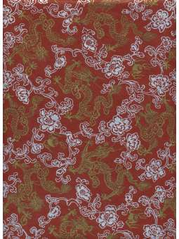 Gouden metallic print en...