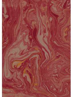 (Donker)rood en oranje...