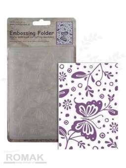 Embossing folder vlinder