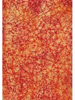 Rood Spring design, gewaxt...