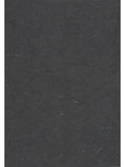 Zwart mulberry papier met...