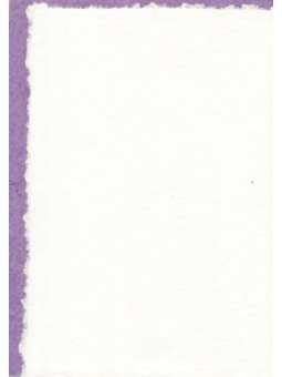 Wit katoenpapier met...