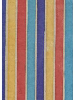 Blauw/rood/geel strepen...