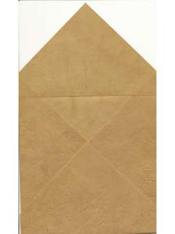 Geel Lokta papier envelop...