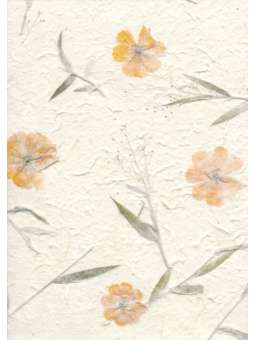 Mulberrypapier met Geel...