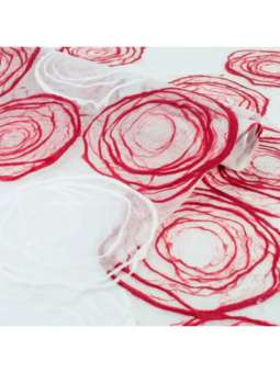 Rood/wit Mulberrypapier met...