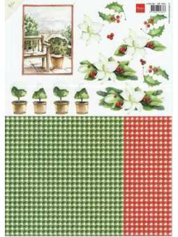 Knipvel White Xmas bloem -...